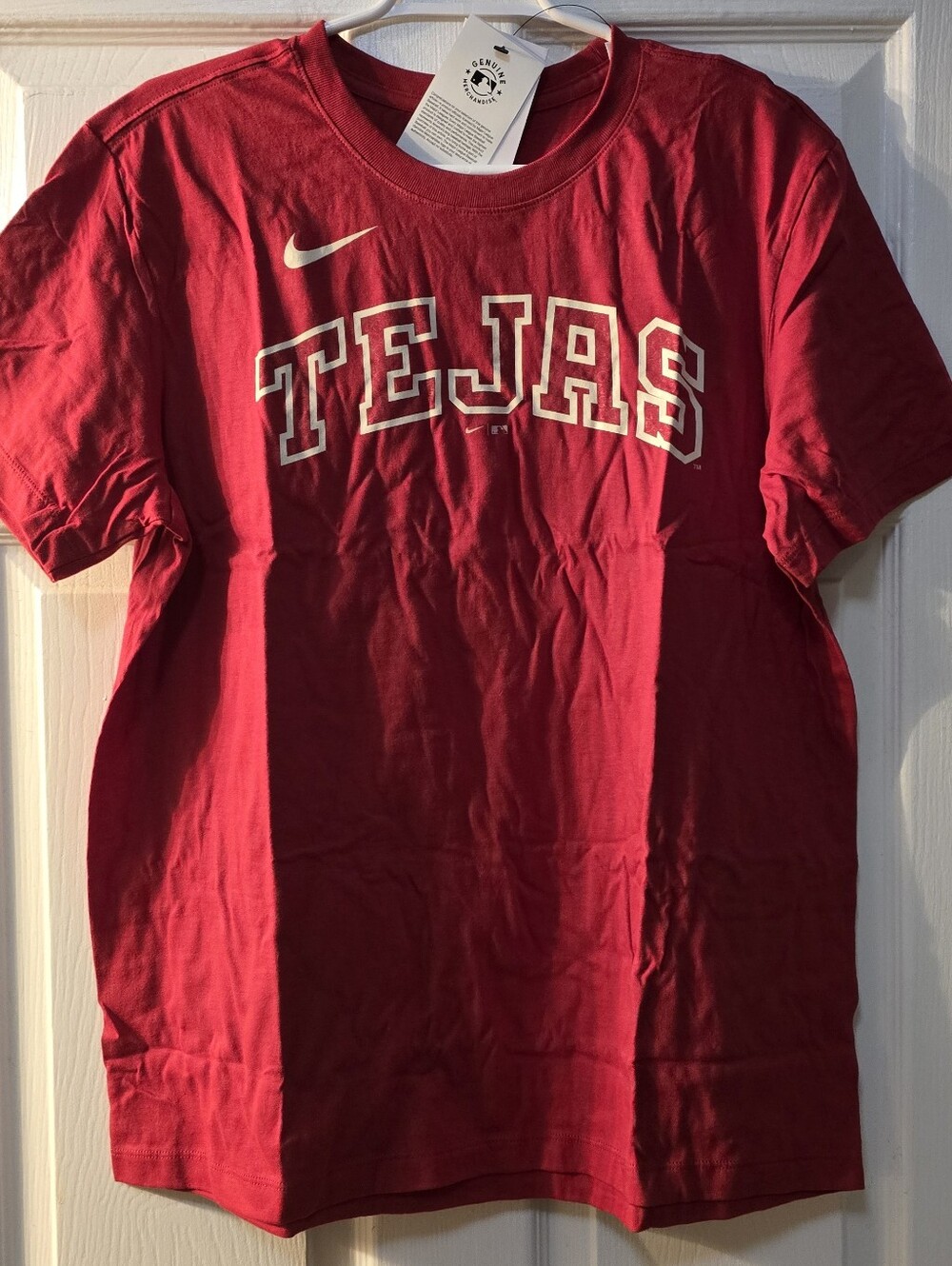 Men's Texas Rangers Corey Seager Nike Red 2026 City Connect Name & Number Tee